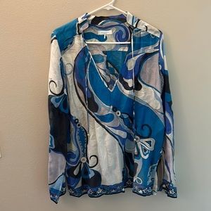 Emilio Pucci, long sleeve, size 8